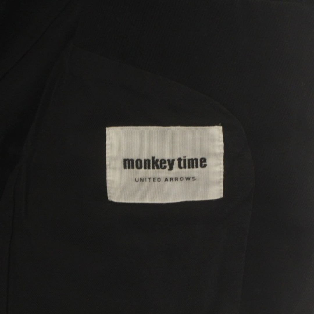 UNITED ARROWS(ユナイテッドアローズ)のUNITED ARROWS monkey time シングルジャケット 黒 メンズのジャケット/アウター(ブルゾン)の商品写真