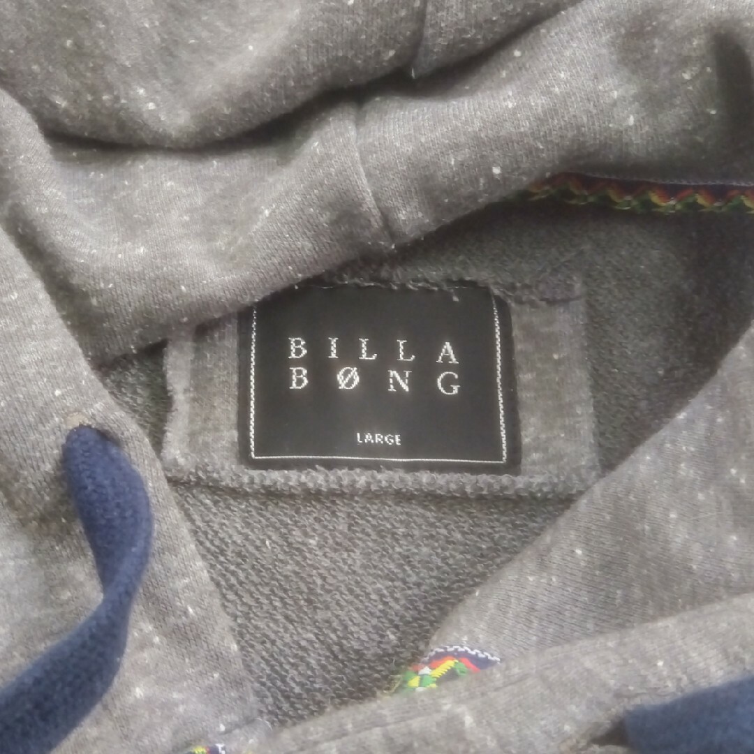 billabong(ビラボン)のbillabongビラボン ボタン留めプルオーバーパーカー メンズのトップス(パーカー)の商品写真