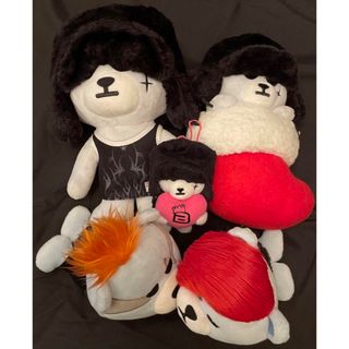 ビッグバン(BIGBANG)のBIGBANG G-DRAGON ジヨン　KRUNK ぬいぐるみ　ハググ　大きめ(ミュージシャン)