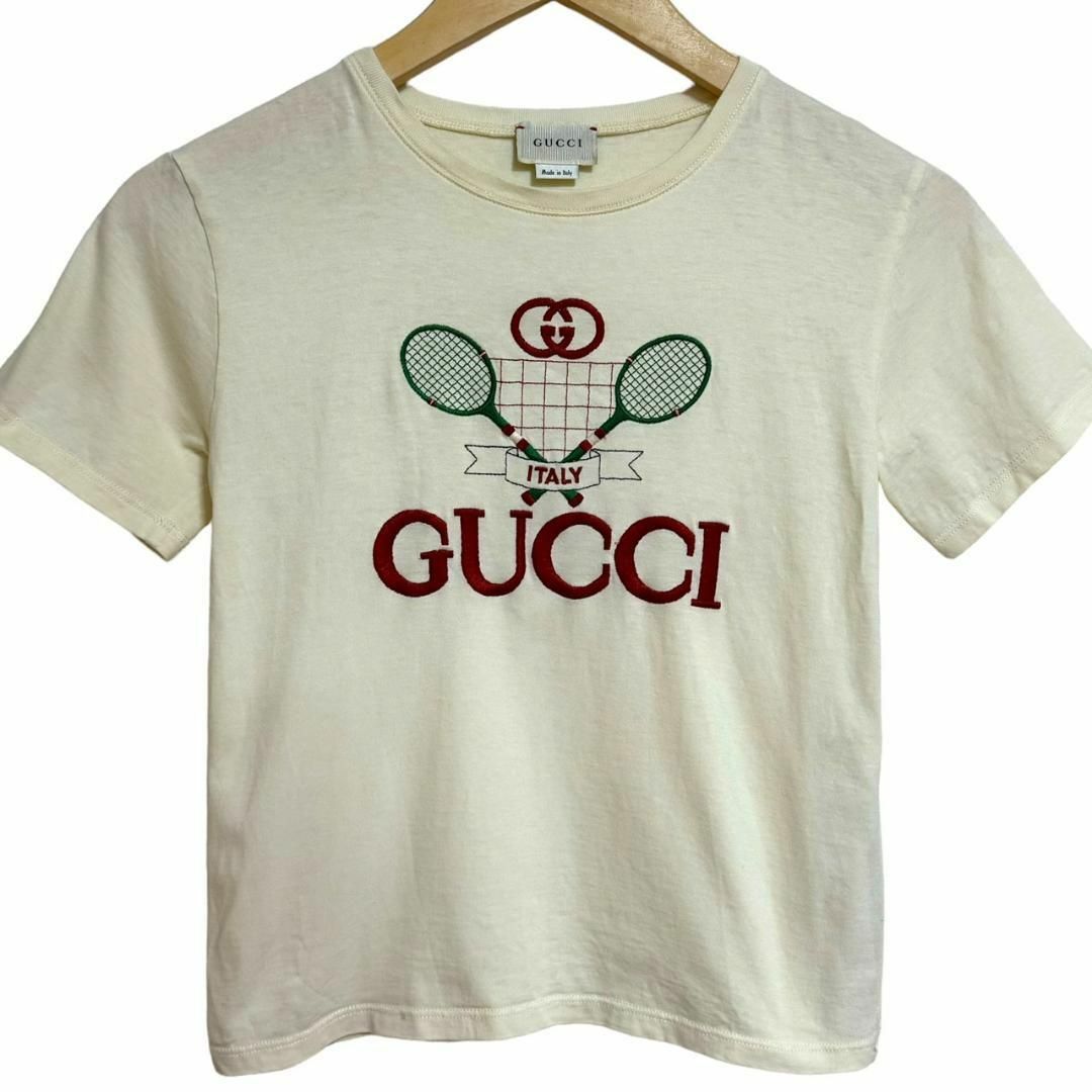 GUCCI グッチ テニス ロゴ 半袖 Tシャツ 刺繍 子供服 キッズ ブランド | フリマアプリ ラクマ GUCCI グッチ テニス ロゴ 半袖 Tシャツ 刺繍 子供服 キッズ ブランド | フリマアプリ ラクマ