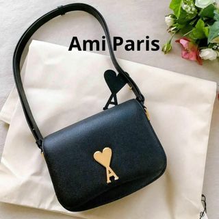 アミ(ami)の新品★Ami Paris☆PARIS PARIS スモール バッグ ブラック 黒(ショルダーバッグ)