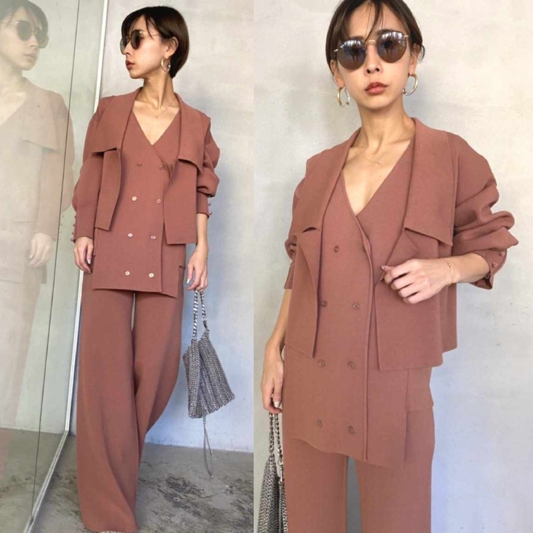Ameri VINTAGE - Ameri【タグ付新品】ミラノリブ ニット Ameri VINTAGE - Ameri【タグ付新品】ミラノリブ ニット