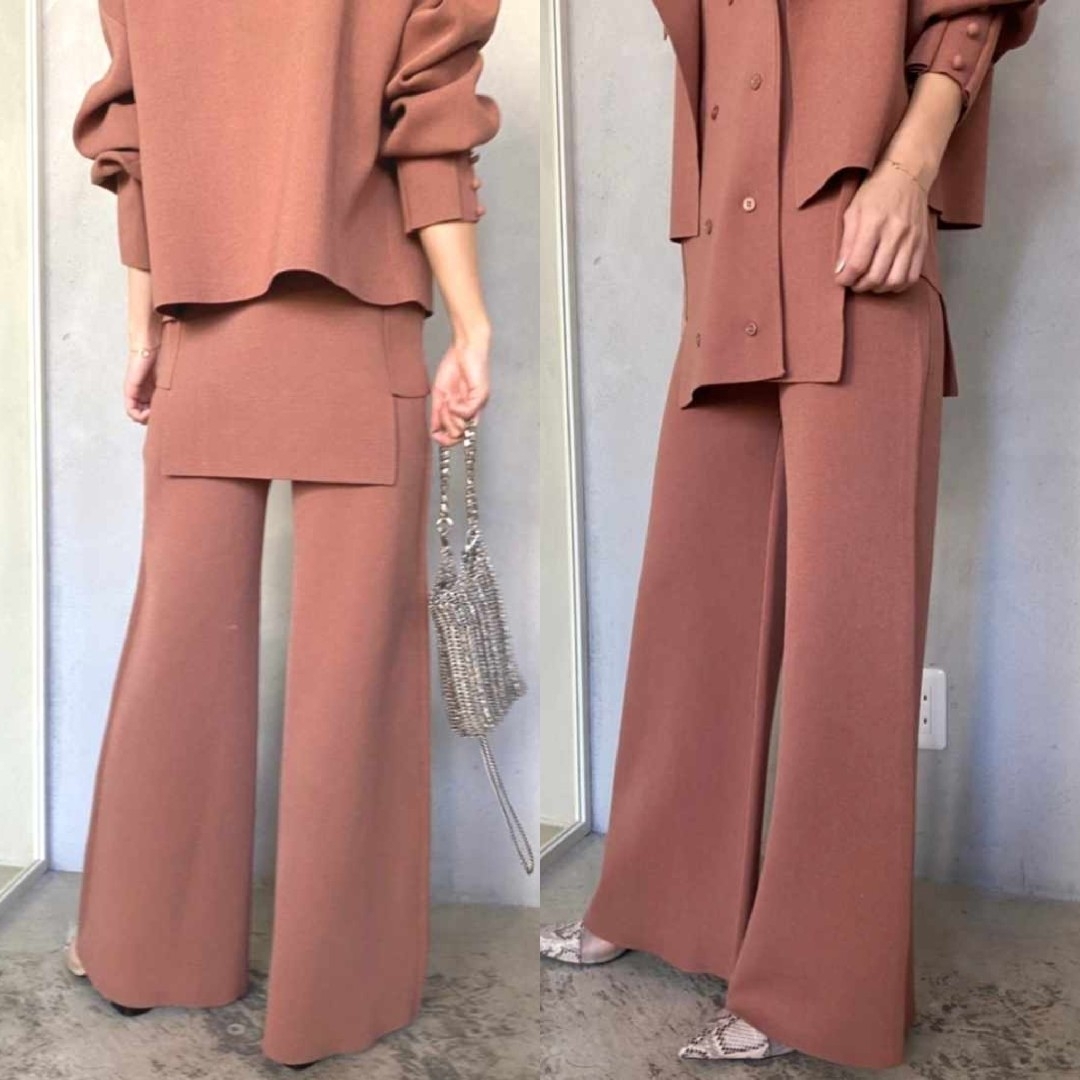 Ameri VINTAGE - Ameri【タグ付新品】ミラノリブ ニット Ameri VINTAGE - Ameri【タグ付新品】ミラノリブ ニット
