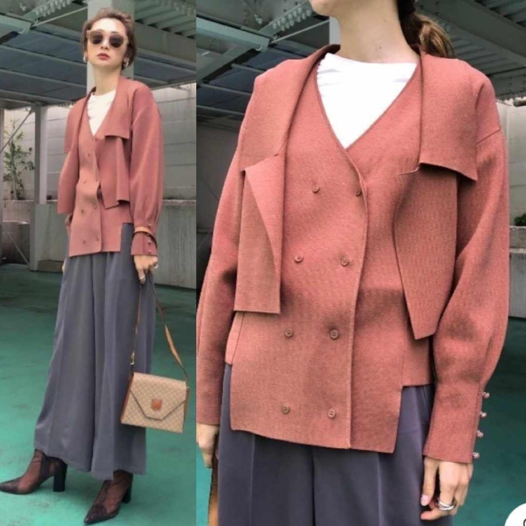 Ameri VINTAGE - Ameri【タグ付新品】ミラノリブ ニット Ameri VINTAGE - Ameri【タグ付新品】ミラノリブ ニット