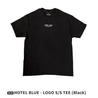 シュプリーム(Supreme)のHOTEL BLUE - LOGO TシャツBlack(Tシャツ/カットソー(半袖/袖なし))