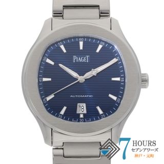 ピアジェ(PIAGET)の【119334】PIAGET ピアジェ  G0A41002 ポロS ブルーダイヤル SS 自動巻き ギャランティーカード 純正ボックス 腕時計 時計 WATCH メンズ 男性 男 紳士【中古】(腕時計(アナログ))