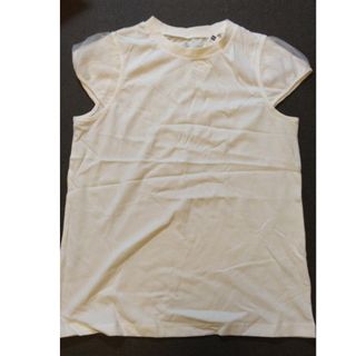 ジーユー(GU)の新品未使用　GU　シアスリーブＴ　半袖Ｔシャツ　160 UNIQLO(Tシャツ/カットソー)