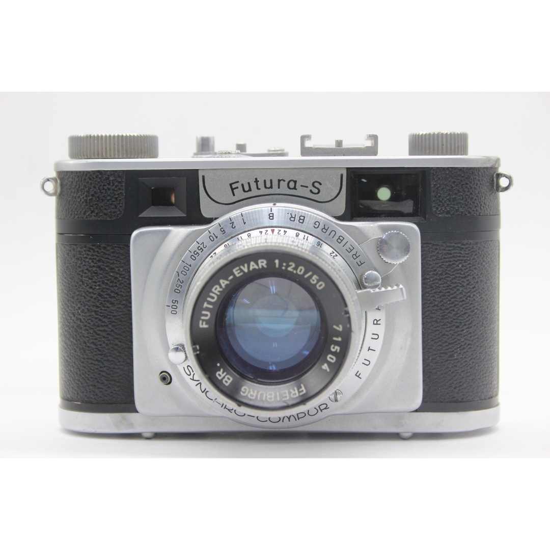 【返品保証】 【希少】 Futura-S Futura-Evar 50mm F2.0 Freiburg BR. カメラ  s7180 スマホ/家電/カメラのカメラ(フィルムカメラ)の商品写真