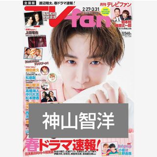 ジャニーズ(Johnny's)の神山智洋 月刊TVfan2024年4月号(アート/エンタメ/ホビー)