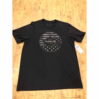 ハーレー(Hurley)のHURLEY ハーレーラッシュTEE メンズMサイズ 新品未使用 送料無料(サーフィン)