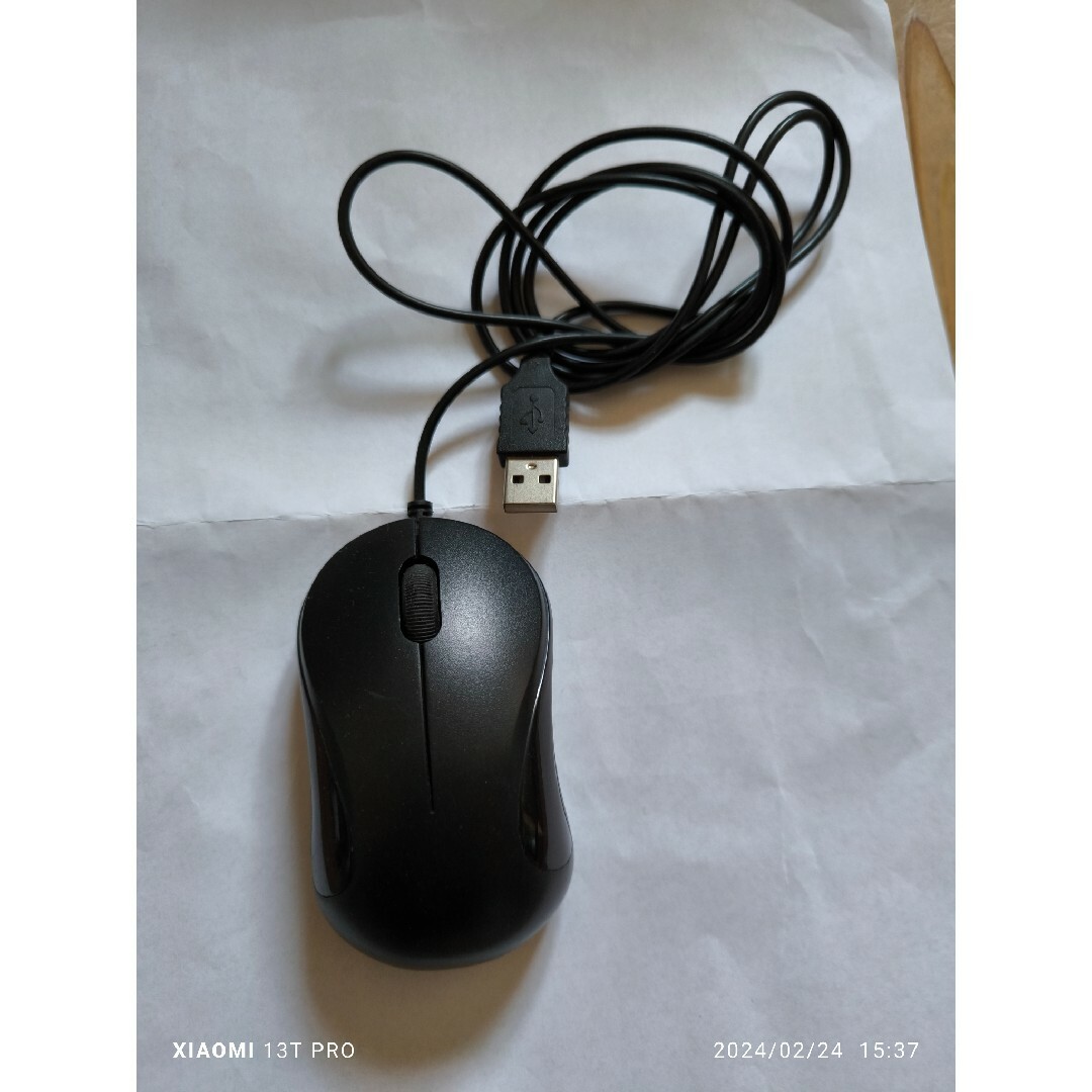 グリーンハウス パソコン USB 有線マウス GH-MUSAK スマホ/家電/カメラのPC/タブレット(PC周辺機器)の商品写真