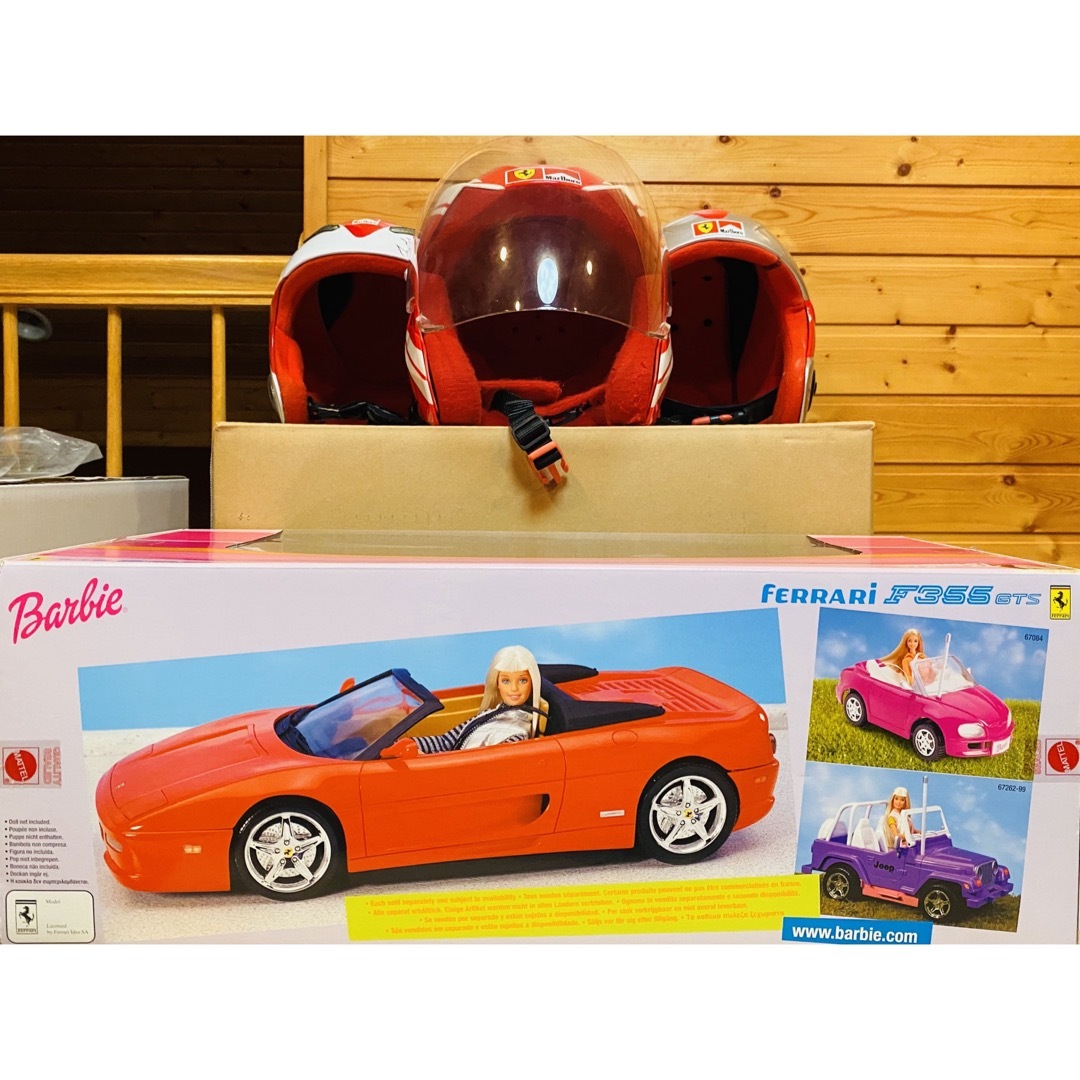 Ferrari(フェラーリ)の新品未開封　Barbie フェラーリF355GTS  エンタメ/ホビーのコレクション(その他)の商品写真