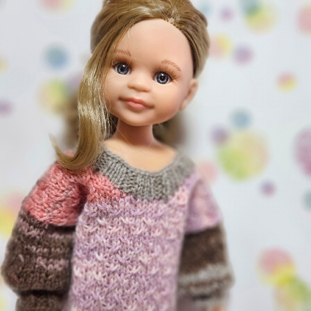パオラレイナ　ハンドメイド　オーバーサイズのニット ハンドメイドのぬいぐるみ/人形(その他)の商品写真