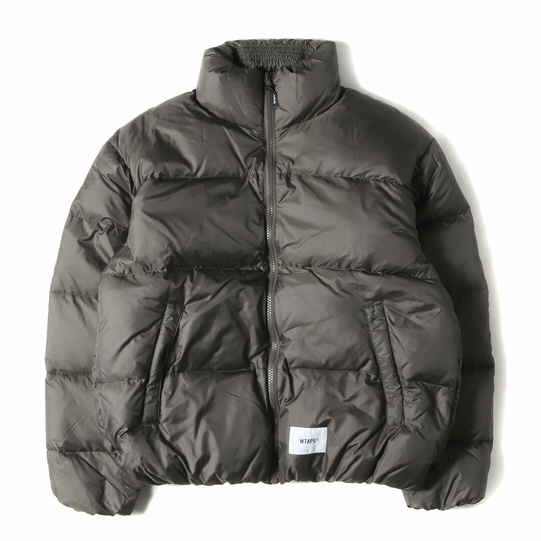 W)taps(ダブルタップス)のWTAPS ダブルタップス ジャケット サイズ:M 19AW GPSロゴ ナイロンタフタ ダウンジャケット BIVOUAC JACKET ブラウン アウター ブルゾン 上着【メンズ】【中古】 メンズのジャケット/アウター(ダウンジャケット)の商品写真