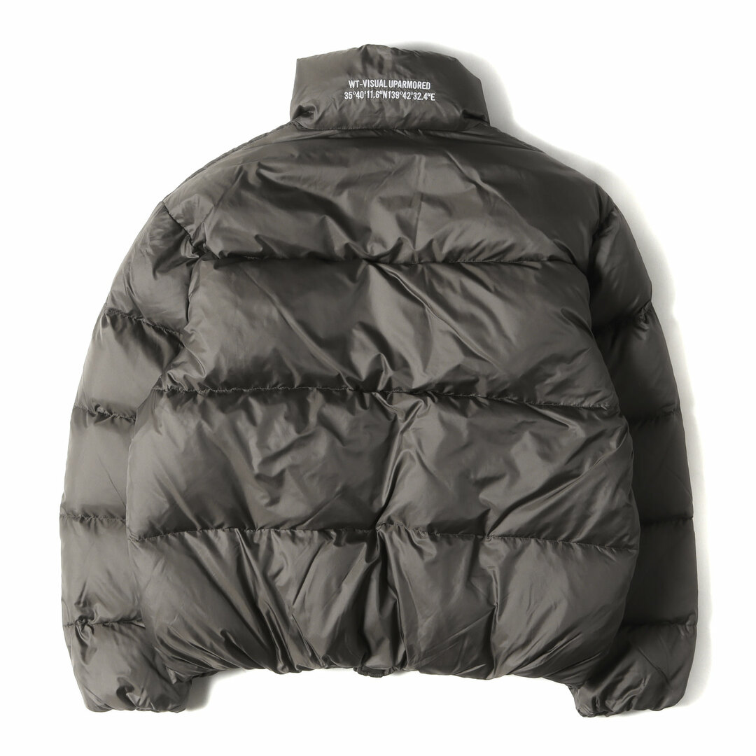 W)taps(ダブルタップス)のWTAPS ダブルタップス ジャケット サイズ:M 19AW GPSロゴ ナイロンタフタ ダウンジャケット BIVOUAC JACKET ブラウン アウター ブルゾン 上着【メンズ】【中古】 メンズのジャケット/アウター(ダウンジャケット)の商品写真