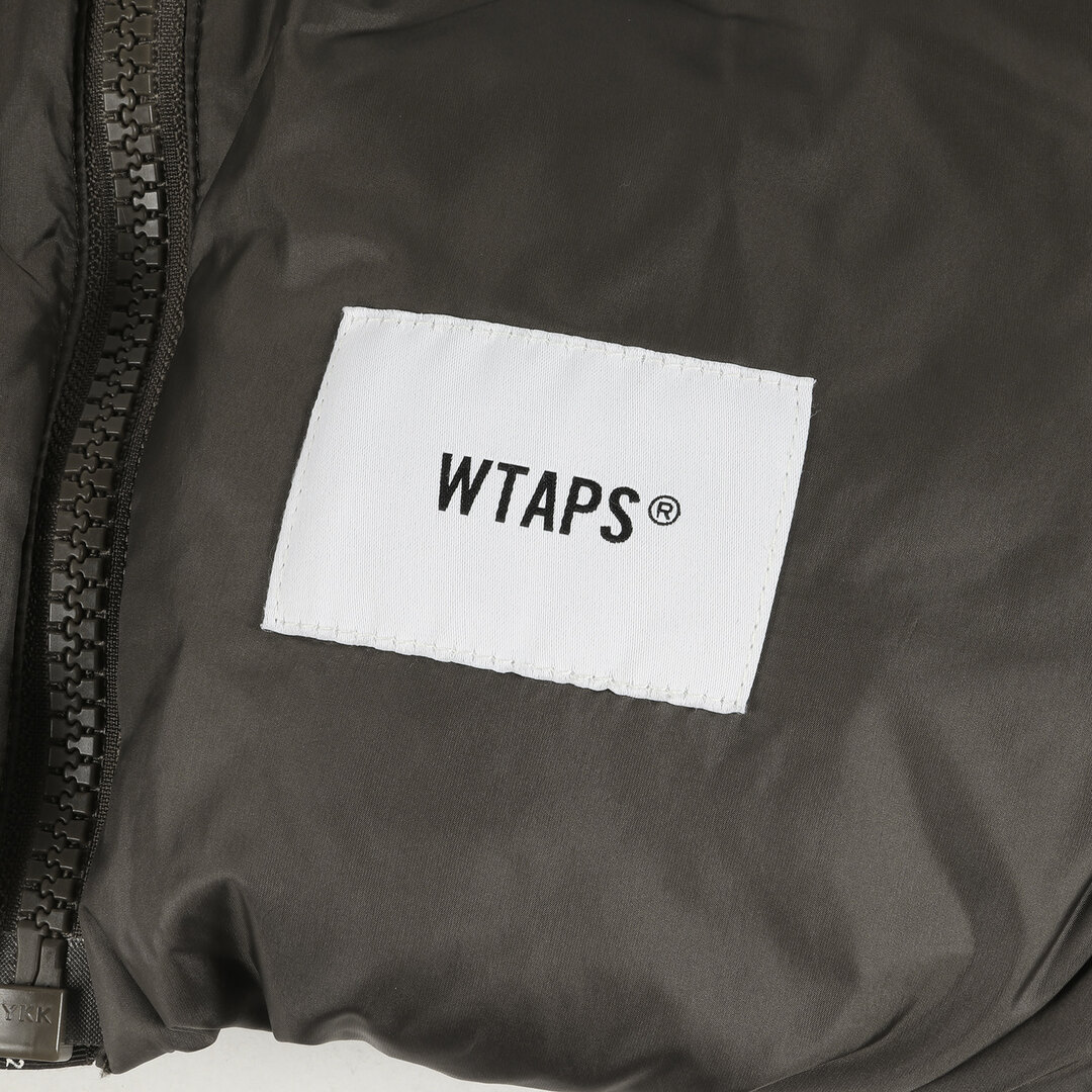 W)taps(ダブルタップス)のWTAPS ダブルタップス ジャケット サイズ:M 19AW GPSロゴ ナイロンタフタ ダウンジャケット BIVOUAC JACKET ブラウン アウター ブルゾン 上着【メンズ】【中古】 メンズのジャケット/アウター(ダウンジャケット)の商品写真