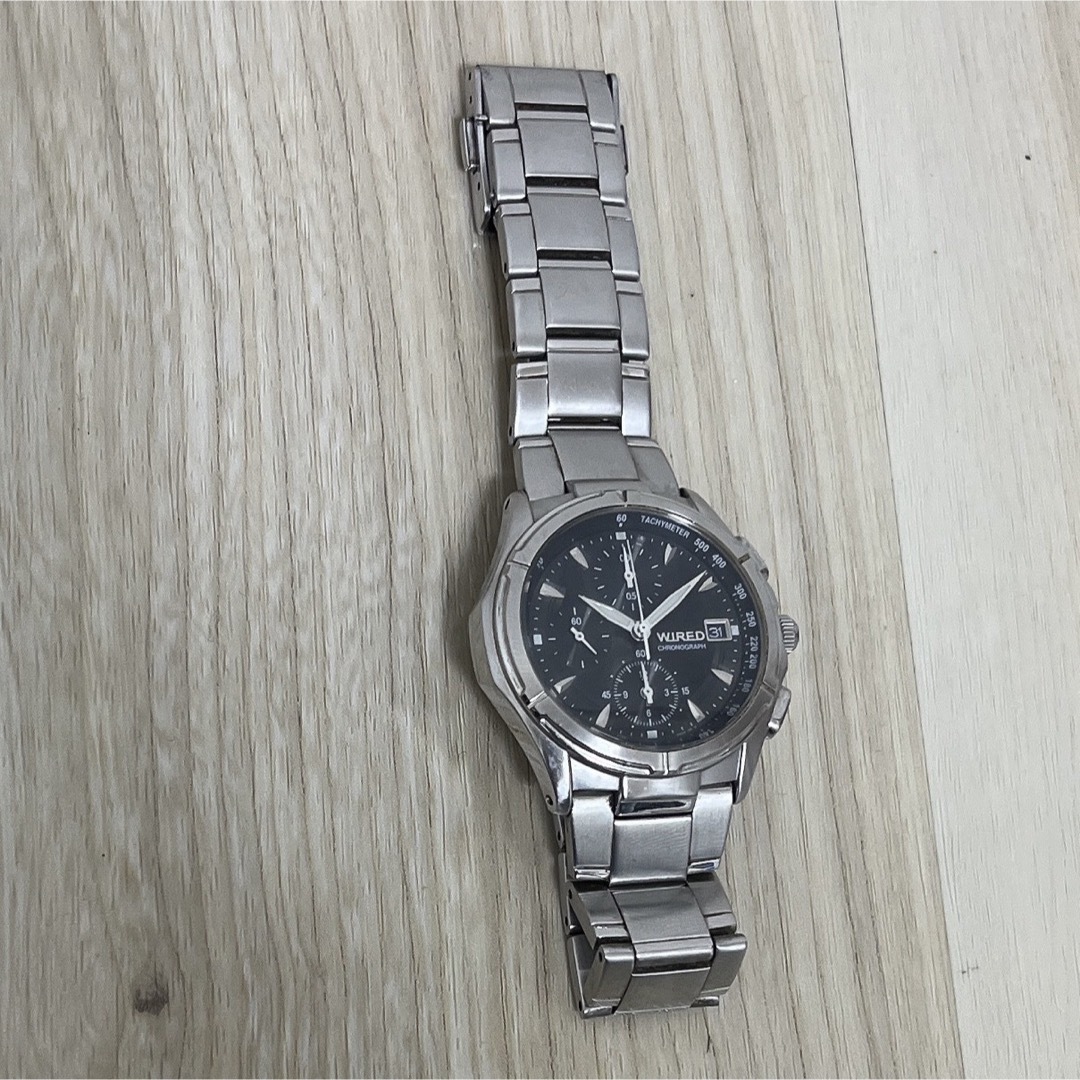 WIRED(ワイアード)のWIRED ワイアード　Chronograph クロノグラフ　クォーツ メンズの時計(腕時計(アナログ))の商品写真