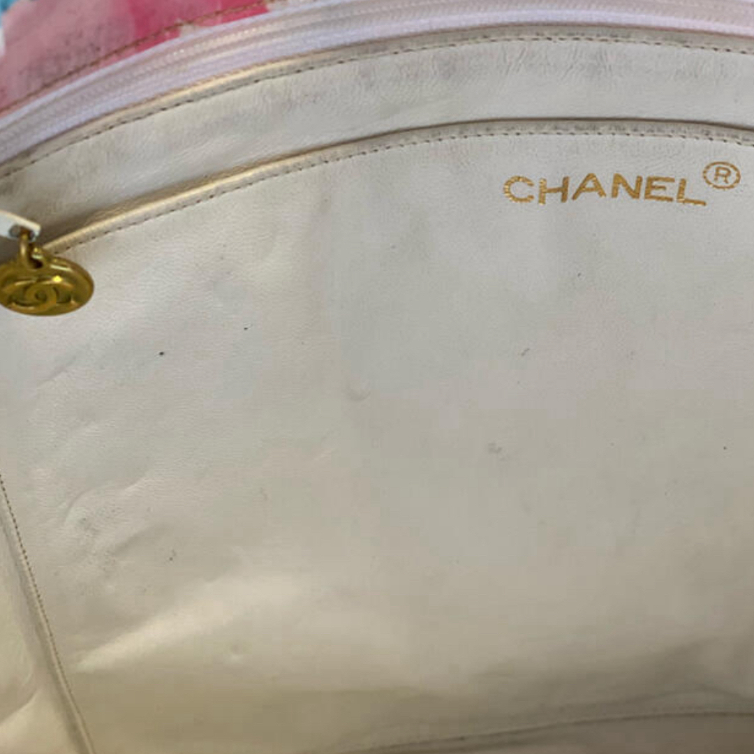 CHANEL♡ヴィンテージシャネル♡花柄トートバック♡ CHANEL♡ヴィンテージシャネル♡花柄トートバック♡