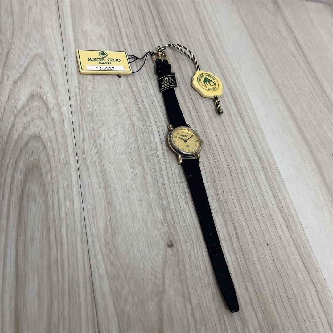 MONTE CELIO FINE GOLD 999.9 超薄型クォーツの通販 by MONTE CELIO FINE GOLD 999.9 超薄型クォーツの通販 by
