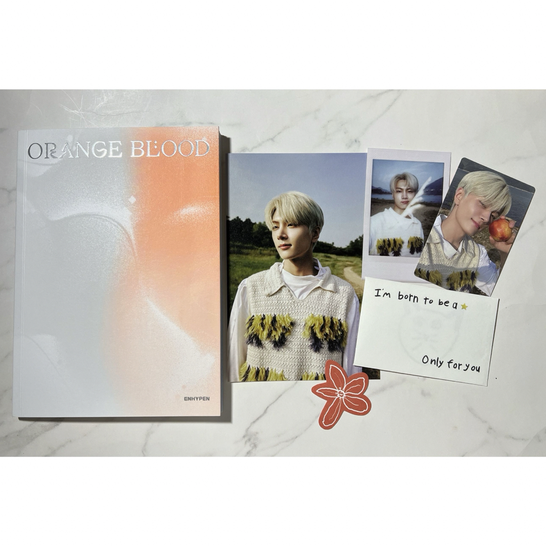 ENHYPEN(エンハイプン)のENHYPEN ORANGE BLOOD JAY ジェイ エンタメ/ホビーのCD(K-POP/アジア)の商品写真