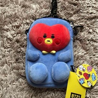 ビーティーイシビル(BT21)のTATA 新品未使用タグ付きポーチ　BTS テテ　防弾少年団　キムテヒョン　vi(K-POP/アジア)