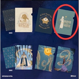 ディズニー(Disney)のディズニー　クリアファイル　カレンダー　ピンバッジ　ウィッシュ　クリスマス(クリアファイル)