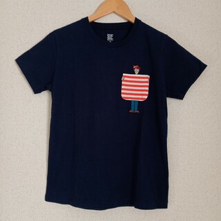 グラニフ(Design Tshirts Store graniph)のグラニフ ウォーリーを探せ Tシャツ SSサイズ(Tシャツ(半袖/袖なし))