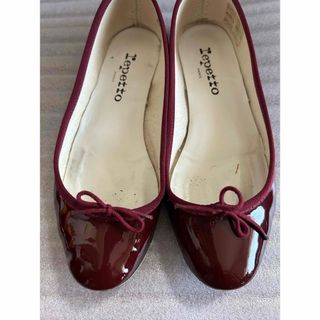 レペット(repetto)のレペット37ワインレッド赤フラットシューズバレエシューズ(バレエシューズ)