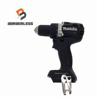 マキタ(Makita)の☆美品☆makita マキタ 18V 充電式ドライバドリル DF484D 黒/ブラック 本体のみ コードレス ドリルドライバー ドライバードリル 86160(工具)