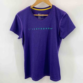 ナイキ(NIKE)のNIKE レディース ナイキ Tシャツ　DRI FIT　カットソー　半袖　紫(Tシャツ(半袖/袖なし))