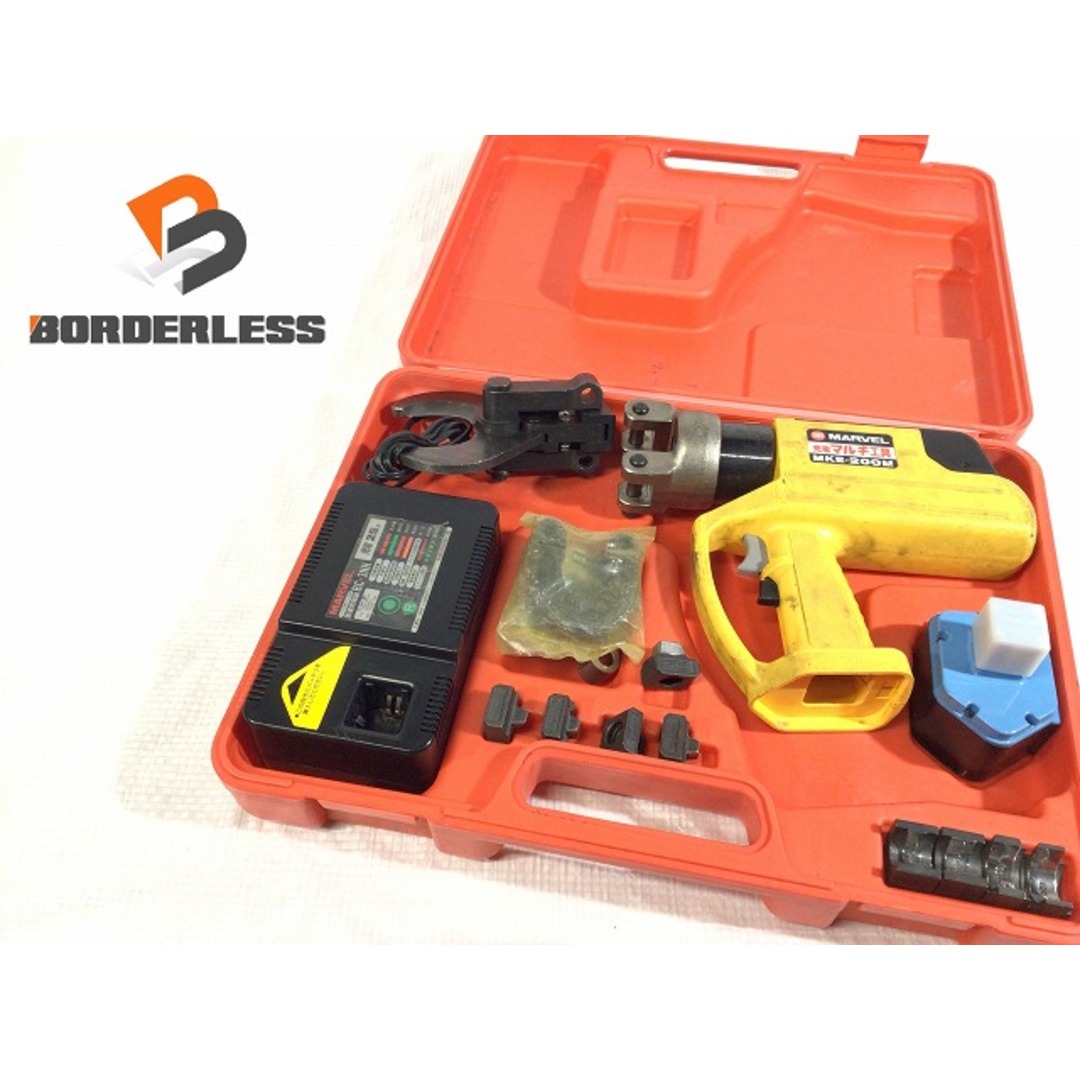 MARVEL - ☆中古品☆MARVEL マーベル 12V 充電油圧マルチ圧着 MARVEL - ☆中古品☆MARVEL マーベル 12V 充電油圧マルチ圧着