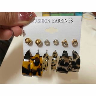 ピアス　6セット　新品未使用(ピアス)