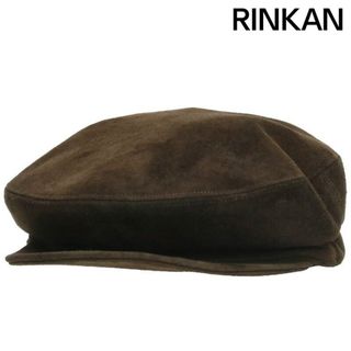 キジマタカユキ(KIJIMA TAKAYUKI)のキジマタカユキ  W-232739 GOAT SUEDE MARINE CAP ゴートスエードマリンキャップ レディース 2(キャップ)