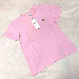 メゾンキツネ(MAISON KITSUNE')のMAISON KITSUNÉ フォックスヘッドパッチレギュラーTシャツ(Tシャツ(半袖/袖なし))