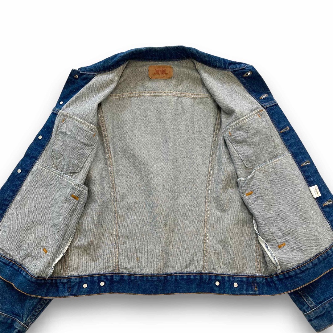 Levi's(リーバイス)の【Levi's】90s リーバイス 70506 デニムジャケット USA製 42 メンズのジャケット/アウター(Gジャン/デニムジャケット)の商品写真