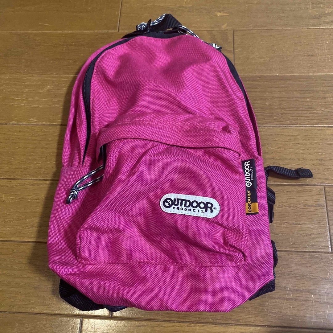 OUTDOOR(アウトドア)のOUTDOOR  リュック　ミニ　ピンク レディースのバッグ(リュック/バックパック)の商品写真