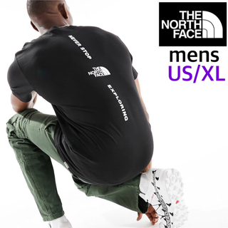 ザノースフェイス(THE NORTH FACE)の【海外限定】TNF メンズ　ブラック  US/XL　日本サイズ3L(Tシャツ/カットソー(半袖/袖なし))