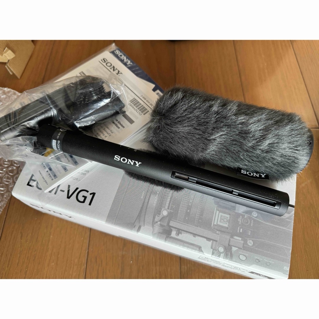 SONY エレクトリックコンデンサーマイクロホンECM-VG1 SONY エレクトリックコンデンサーマイクロホンECM-VG1
