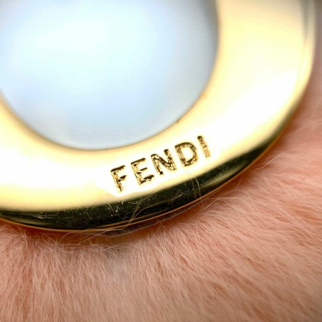 FENDI(フェンディ)のフェンディ　ABClick C　ミンク　チャーム ネックレス  60224 レディースのアクセサリー(チャーム)の商品写真