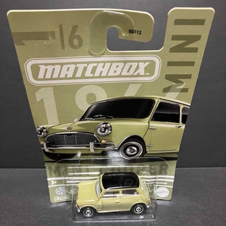 マテル(MATTEL)のウーズレ様専用3品マッチボックス 1964 AUSTIN MINI COOPER(ミニカー)