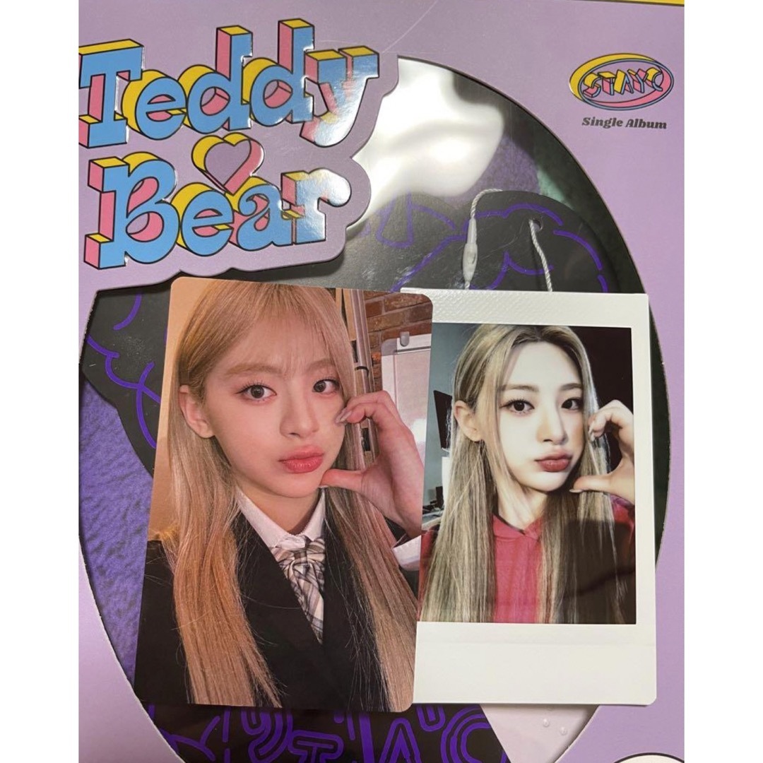stayc teddybear セウン チェキ トレカセット stayc teddybear セウン チェキ トレカセット