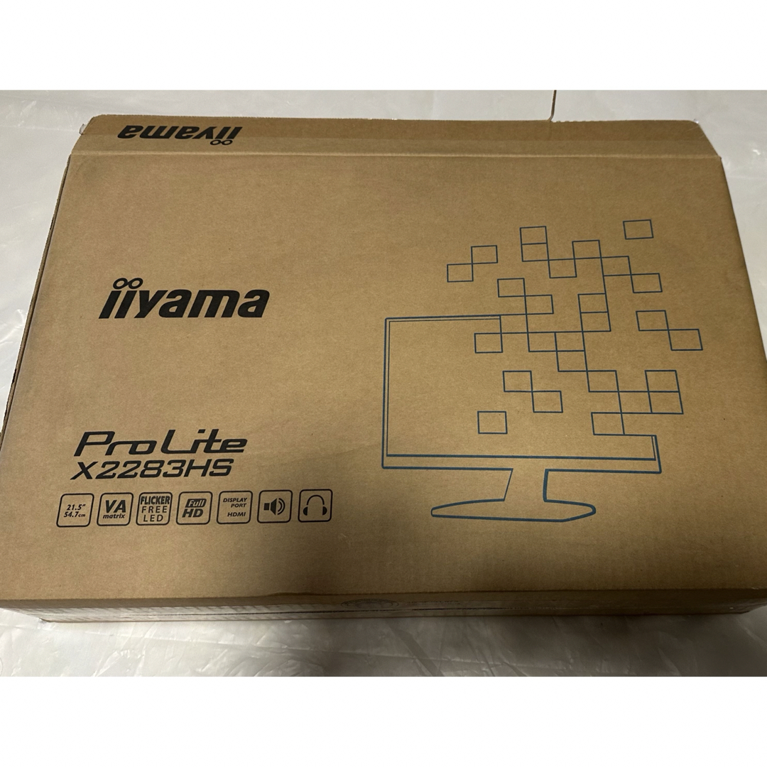 iiyama(イーヤマ)のiiyama ProLite X2283HS 21.5 スマホ/家電/カメラのPC/タブレット(ディスプレイ)の商品写真