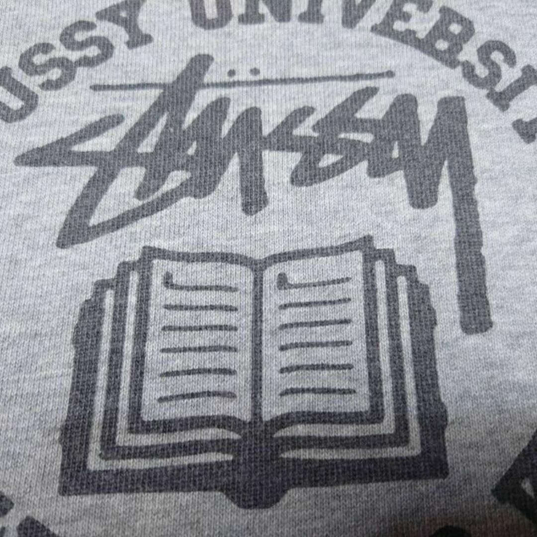 STUSSY(ステューシー)のSTUSSY　ストックロゴ　ビッグプリント　九分丈　ロンT　ステューシー　古着 メンズのトップス(Tシャツ/カットソー(七分/長袖))の商品写真