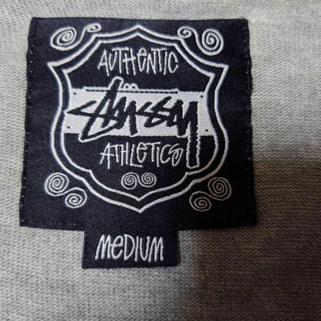 STUSSY(ステューシー)のSTUSSY　ストックロゴ　ビッグプリント　九分丈　ロンT　ステューシー　古着 メンズのトップス(Tシャツ/カットソー(七分/長袖))の商品写真