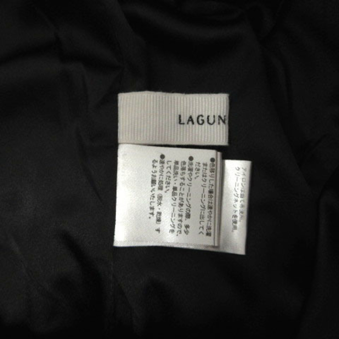 LagunaMoon(ラグナムーン)のラグナムーン スカート ミモレ丈 切替 チェック グレー 紺 紫 赤 エンジ S レディースのスカート(ひざ丈スカート)の商品写真