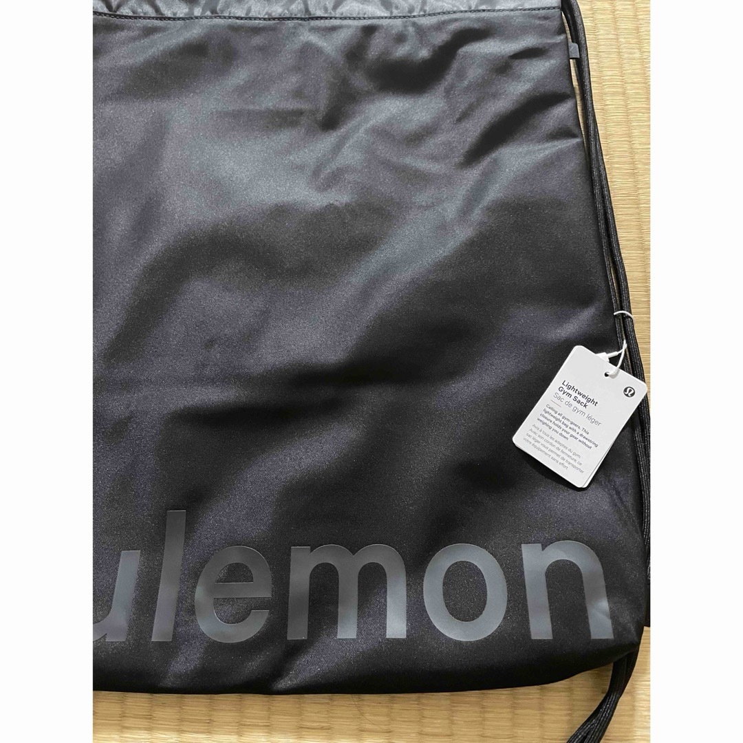 lululemon(ルルレモン)の新品 ルルレモン Lightweight Gym Sack 13L レディースのバッグ(リュック/バックパック)の商品写真