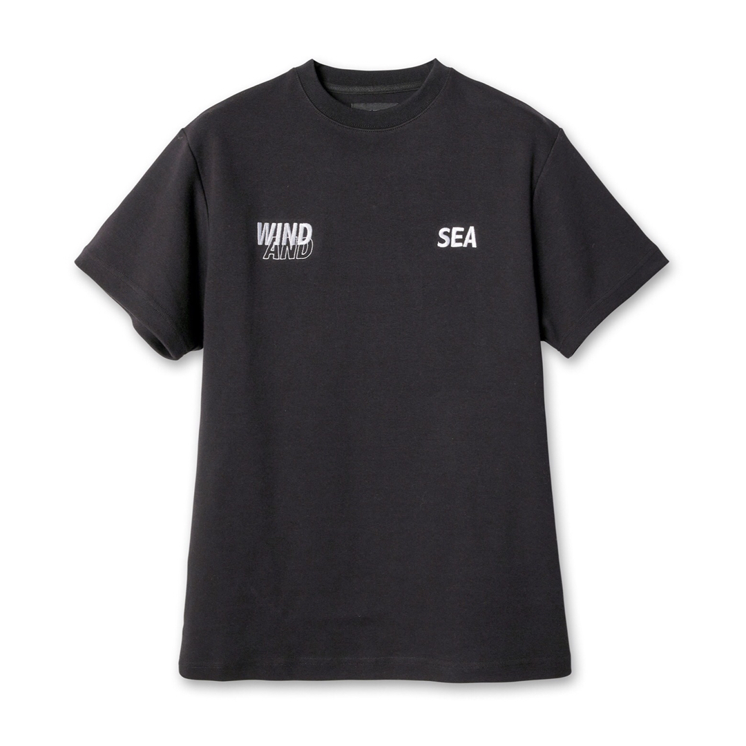 WIND AND SEA(ウィンダンシー)のWIND AND SEA WDS-ES TECH S/S TEE BLACK 黒 メンズのトップス(Tシャツ/カットソー(半袖/袖なし))の商品写真