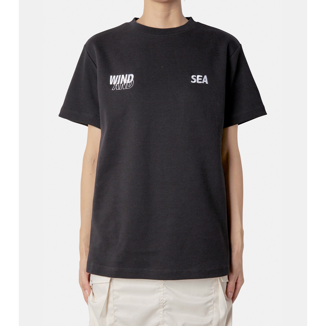 WIND AND SEA(ウィンダンシー)のWIND AND SEA WDS-ES TECH S/S TEE BLACK 黒 メンズのトップス(Tシャツ/カットソー(半袖/袖なし))の商品写真