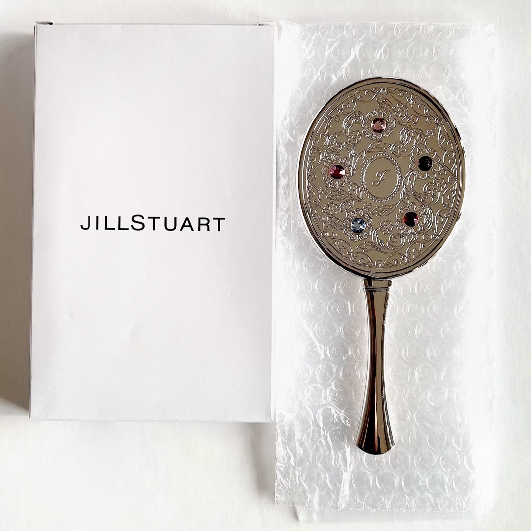 JILLSTUART(ジルスチュアート)の新品 ジルスチュアート ビューティー ノベルティー スワロフスキー ミラー 手鏡 レディースのファッション小物(ミラー)の商品写真