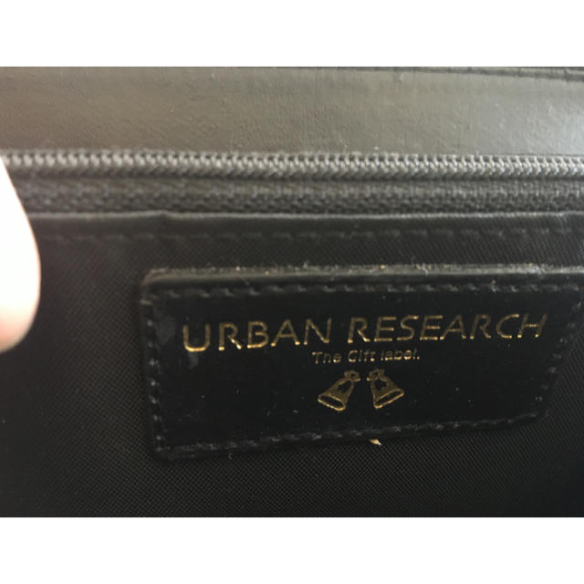 URBAN RESEARCH(アーバンリサーチ)のアーバンリサーチ 黒長財布 レディースのファッション小物(財布)の商品写真